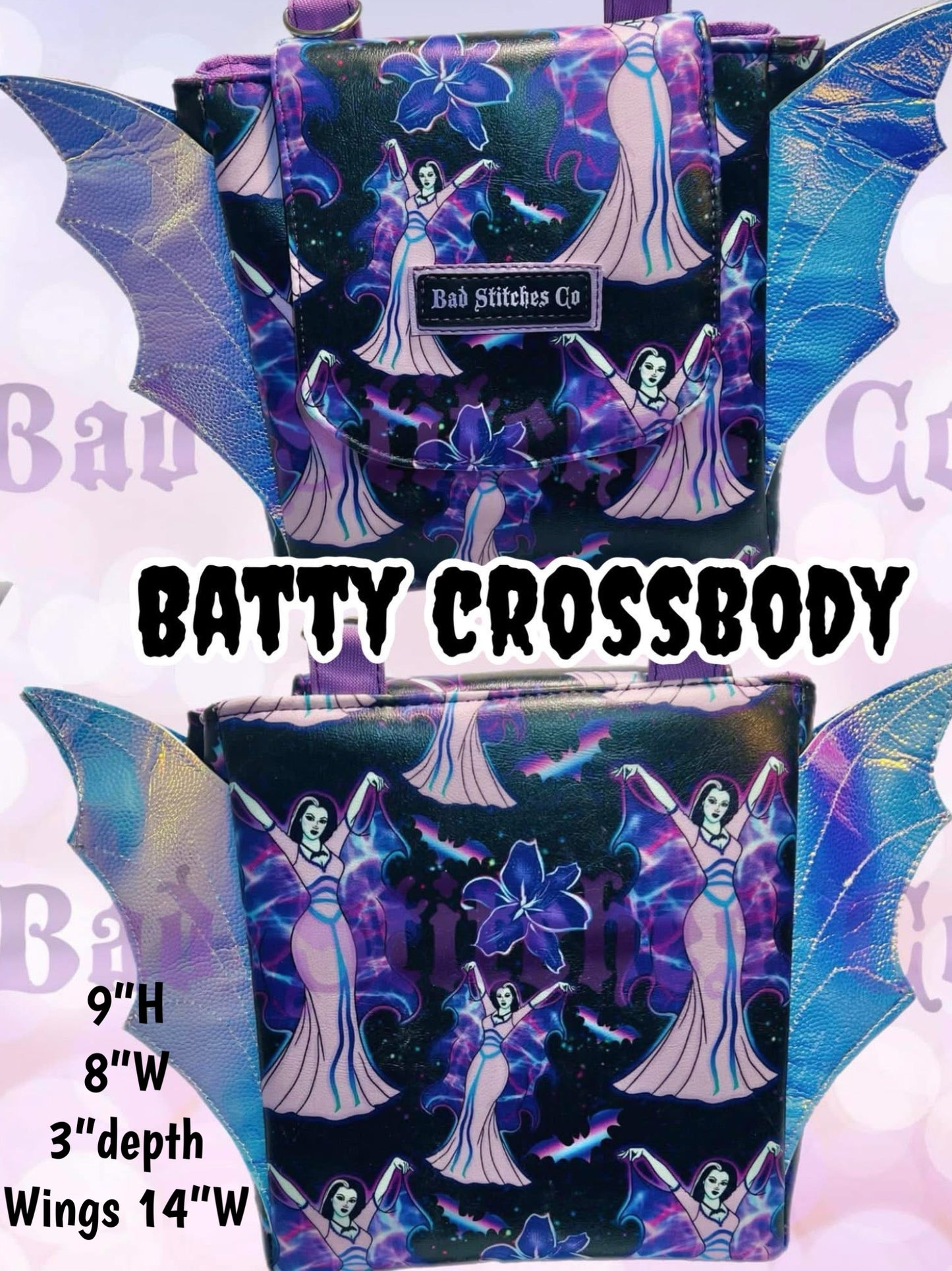 Batty Wing Crossbody