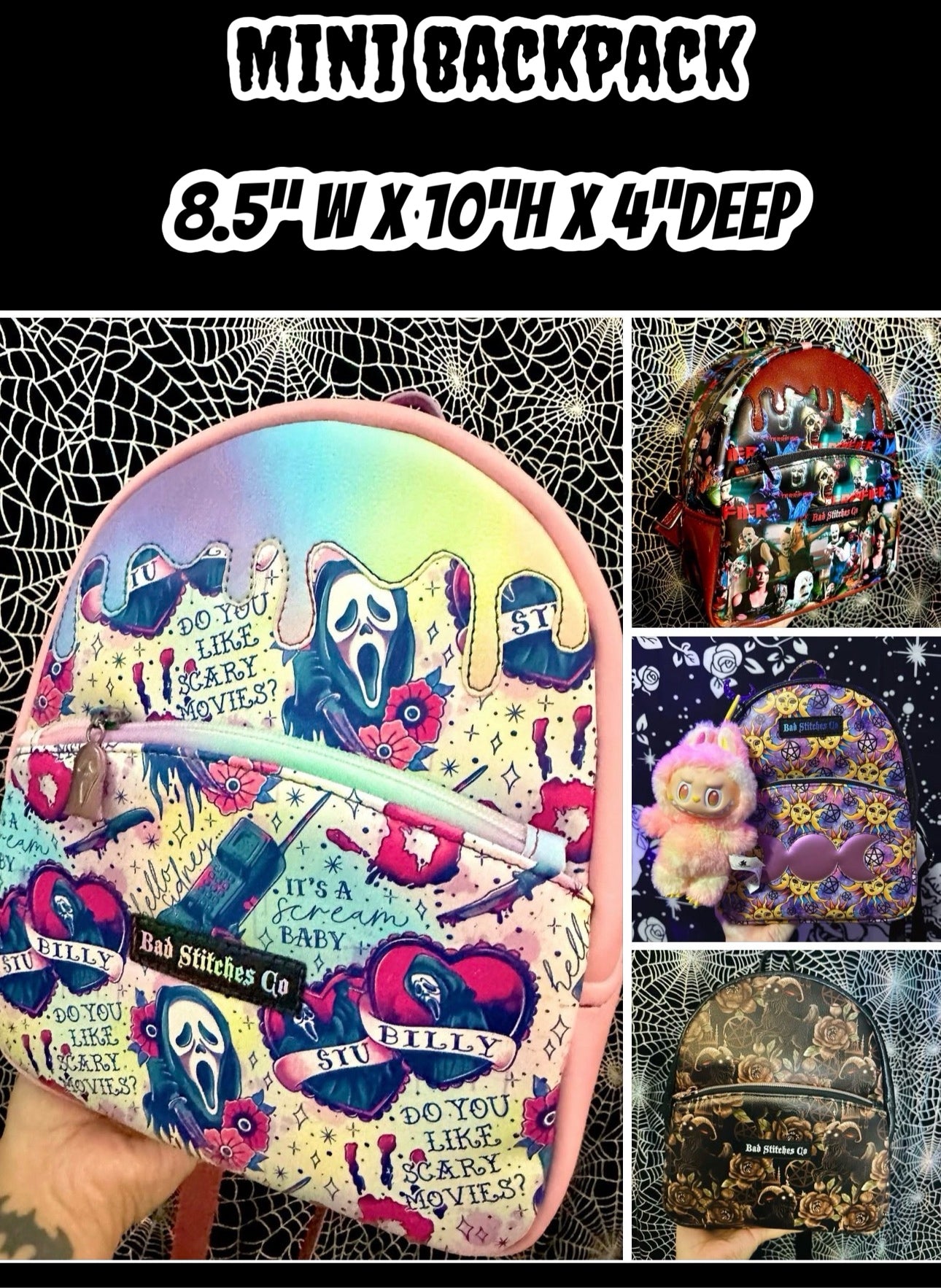 Custom print backpack