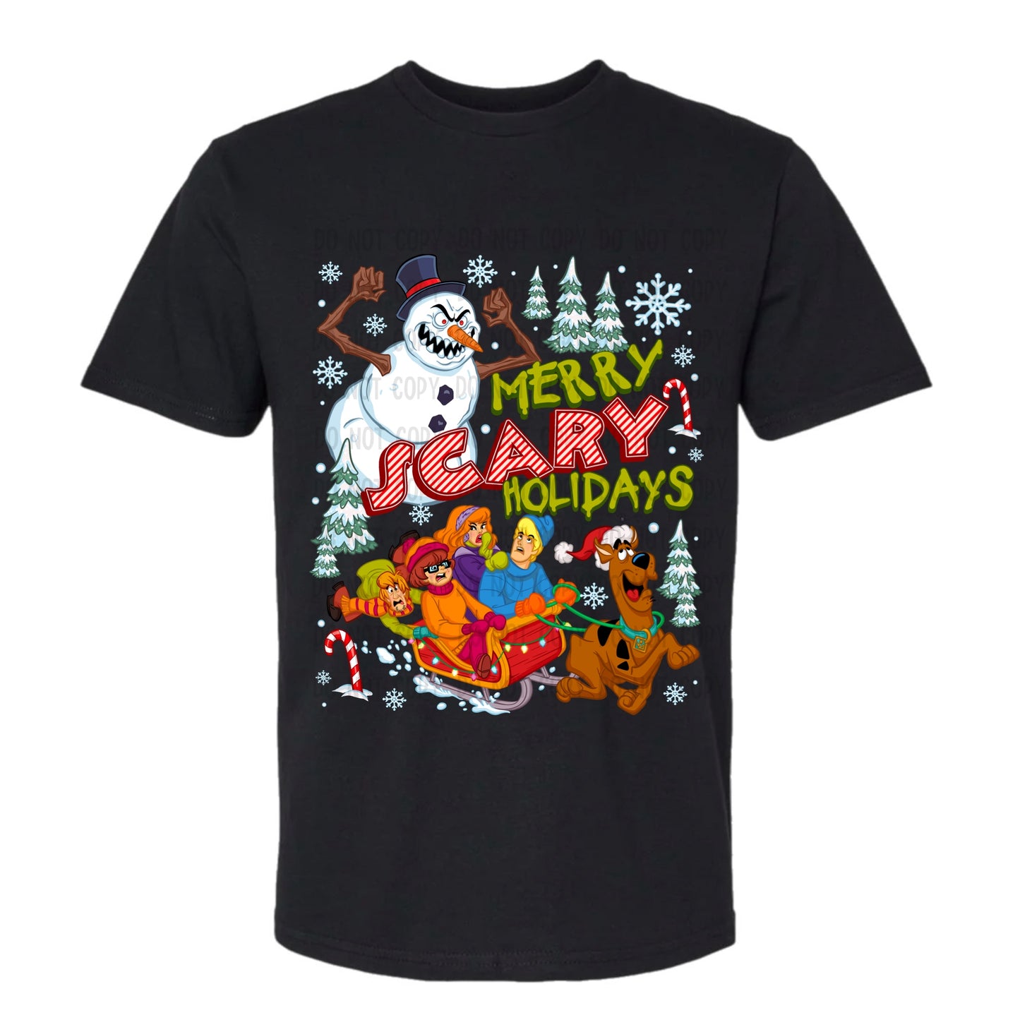 Scooby Xmas tee