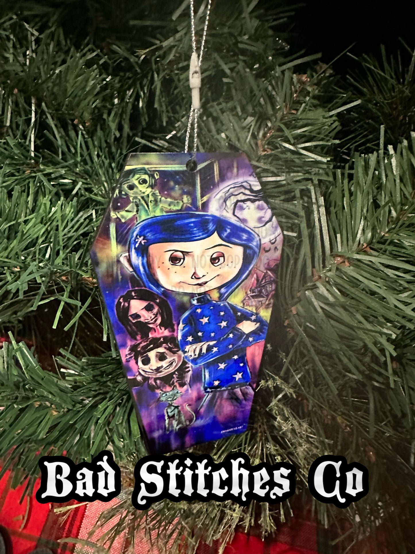 Button eyes Ornament