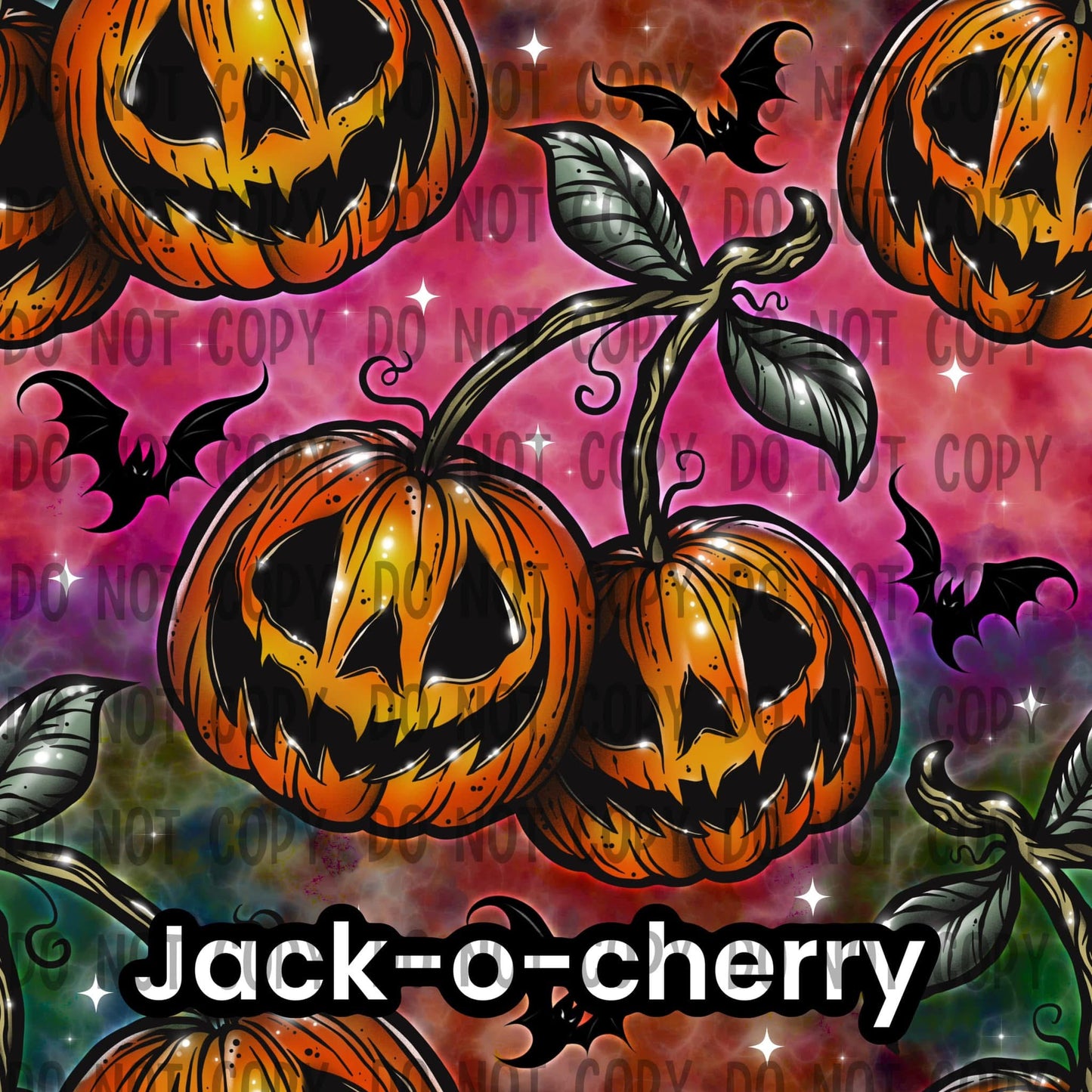 Jack O Cherry Cotton woven