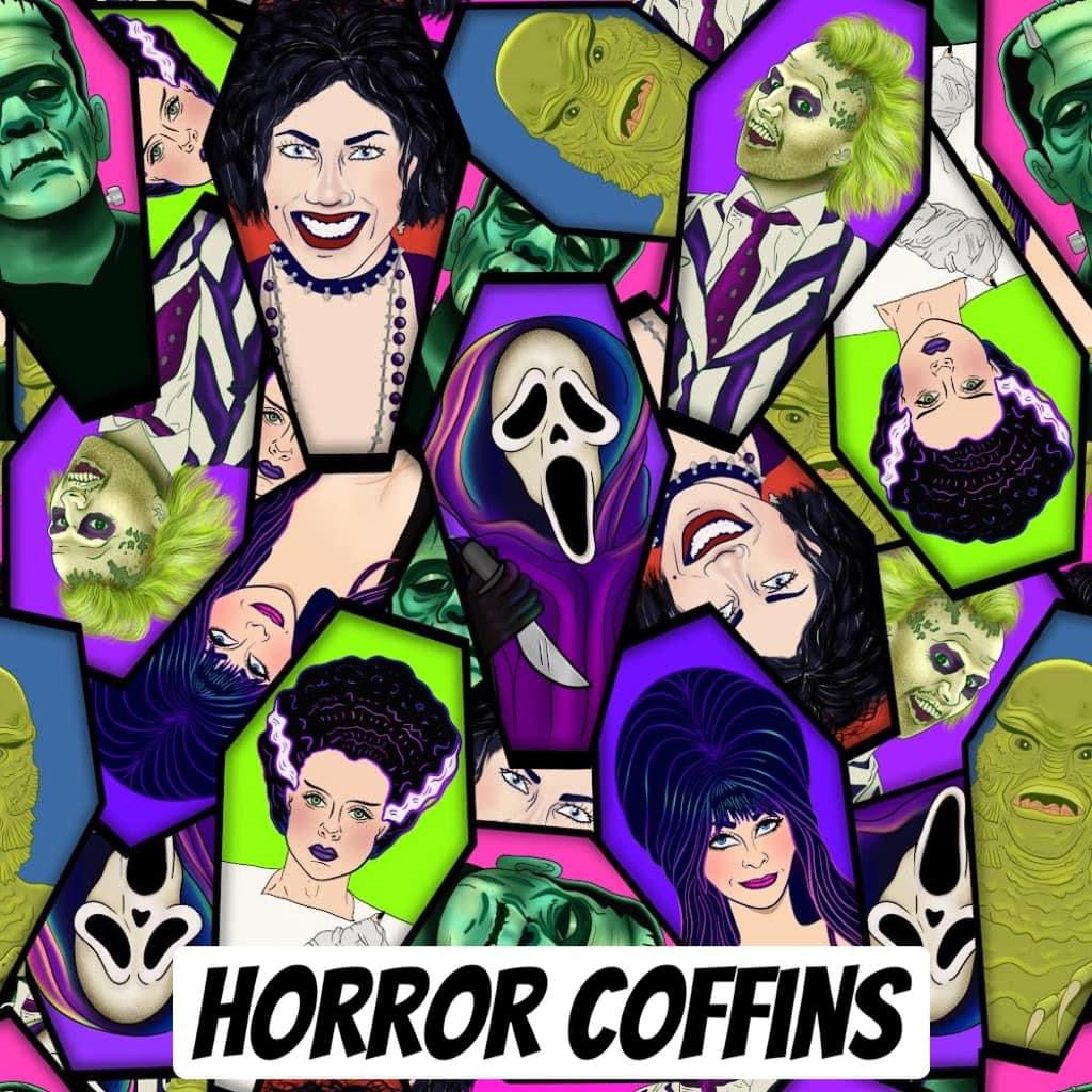 Horror coffins