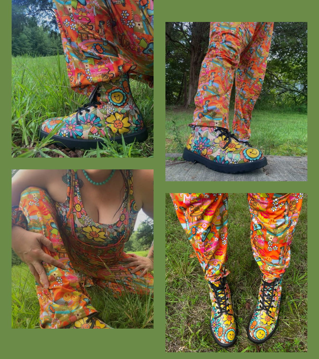Vintage garden boots
