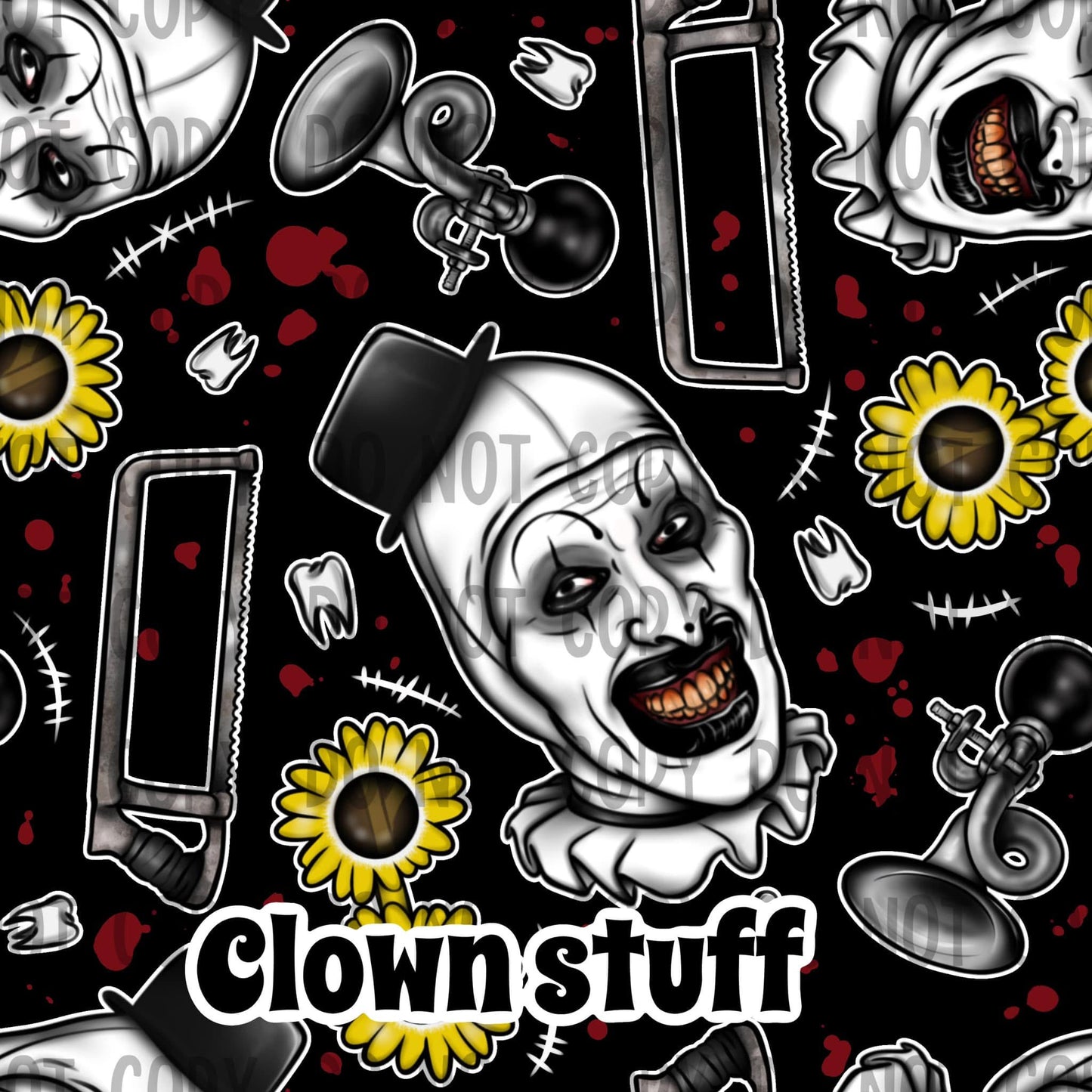 Clown stuff cotton Lycra