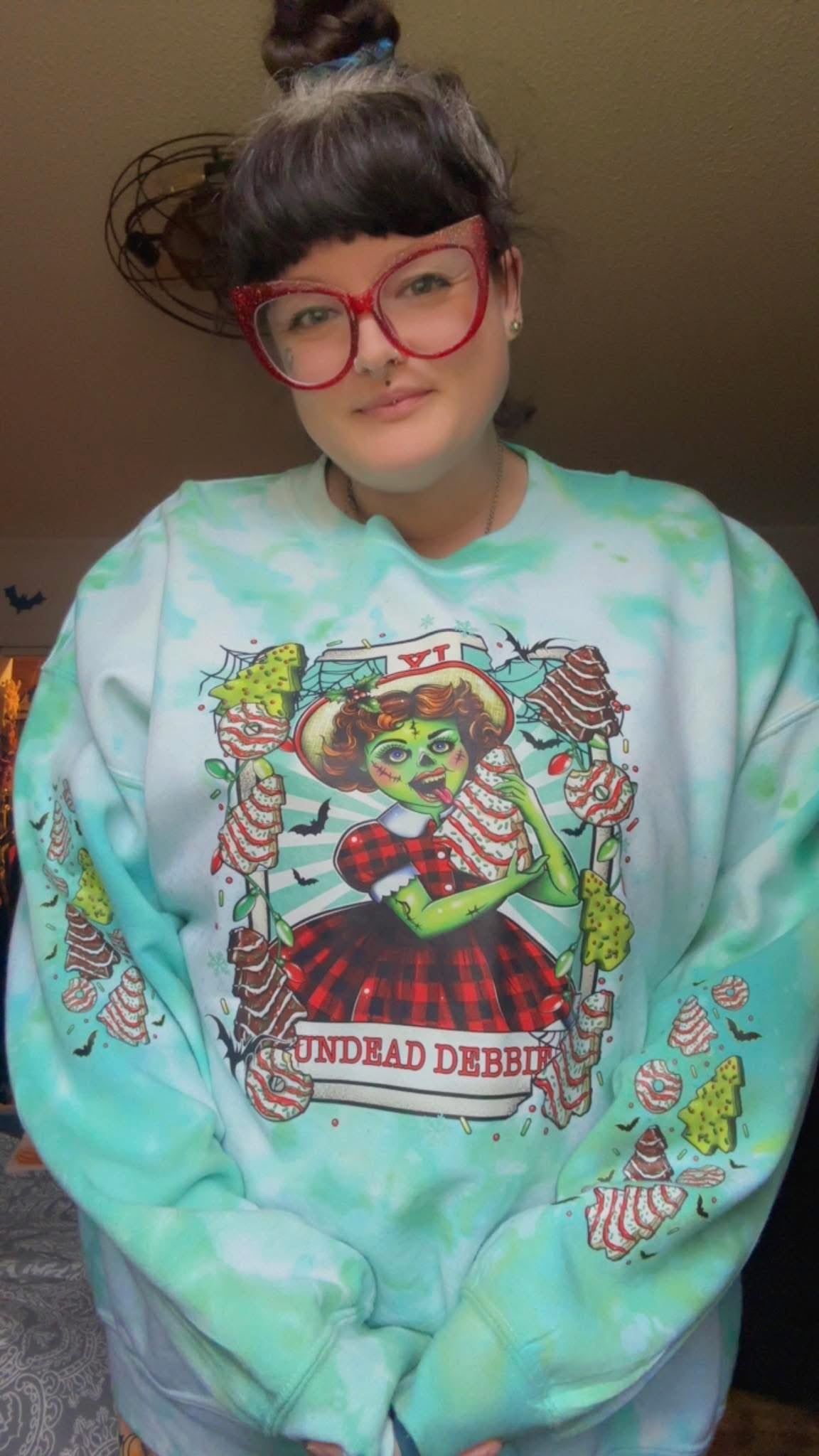 Undead Debbie crewneck sweater