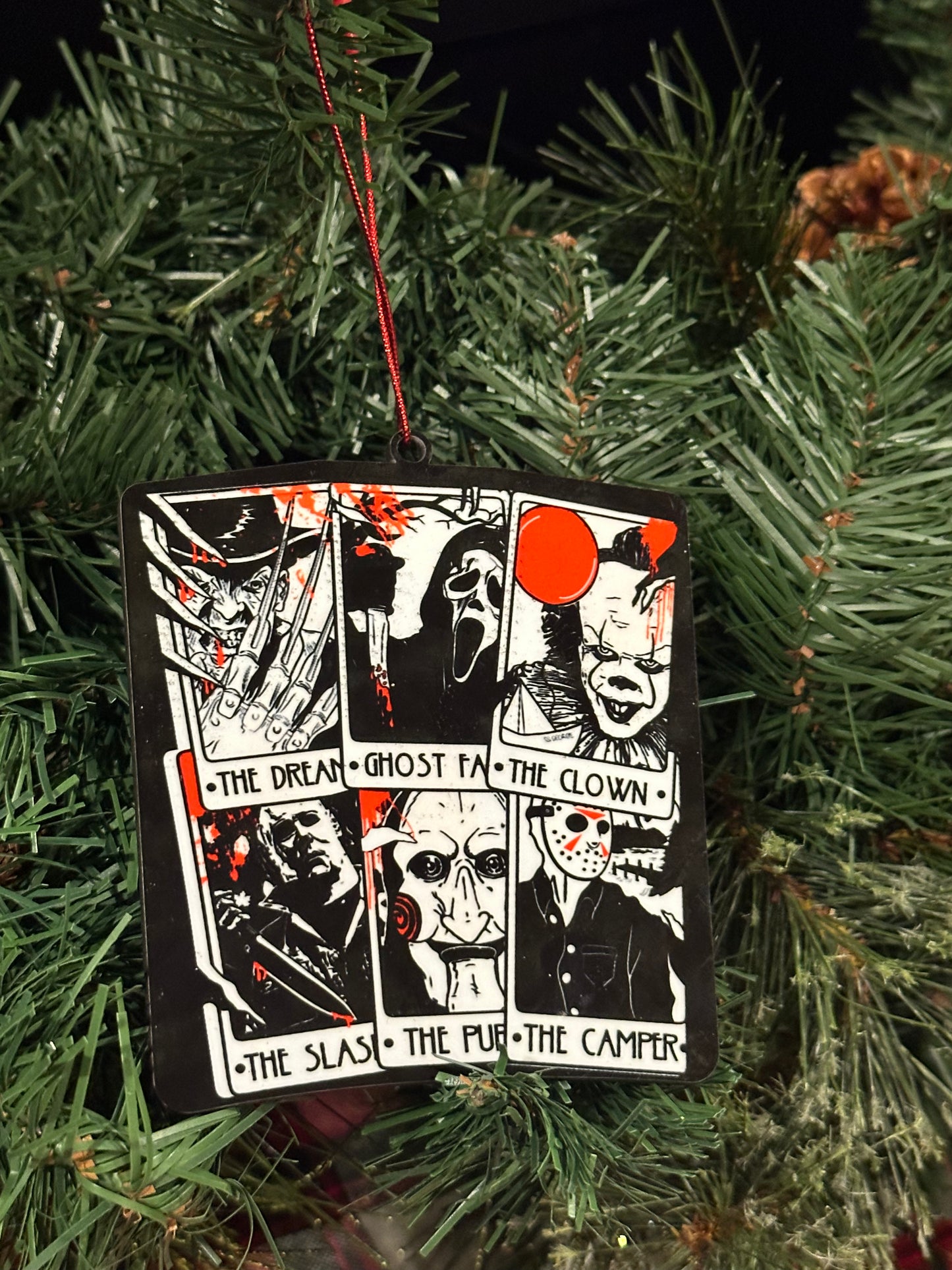 Tarot horror Ornament