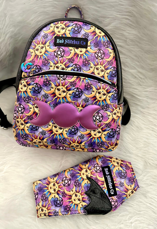 Moon phases backpack
