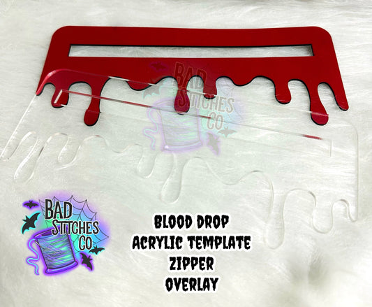 Zipper blood trip template 7”