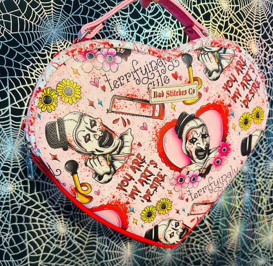 Terrifyingly Cute Heart Bag