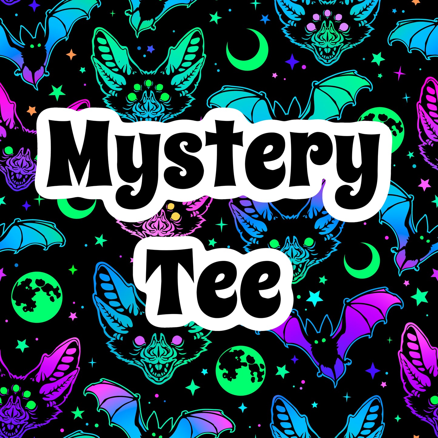 Mystery Tee ice dyed