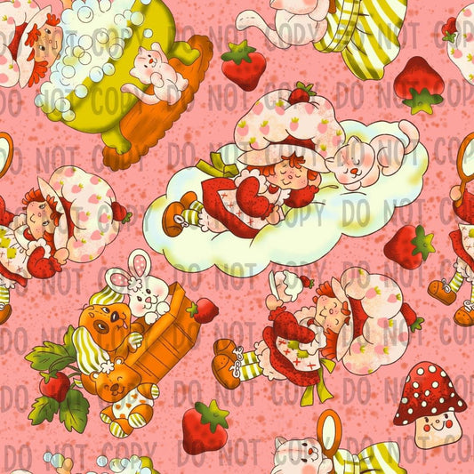 Vintage strawberry