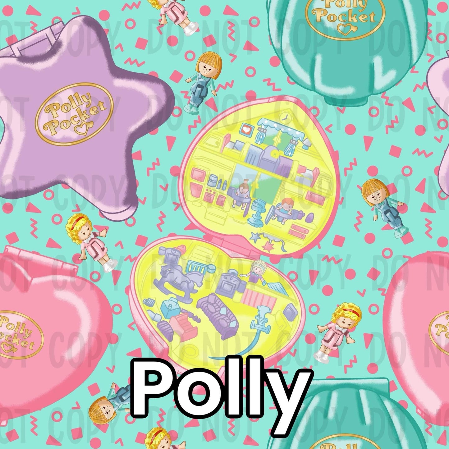Polly pocket Viynl roll