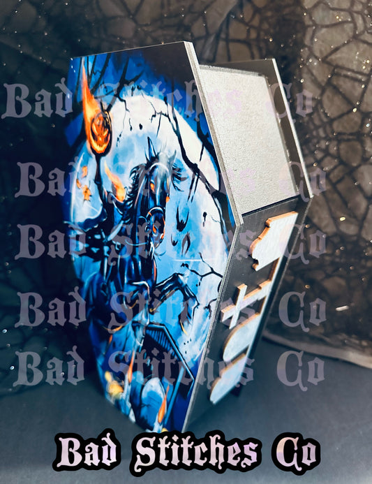 Headless horseman box