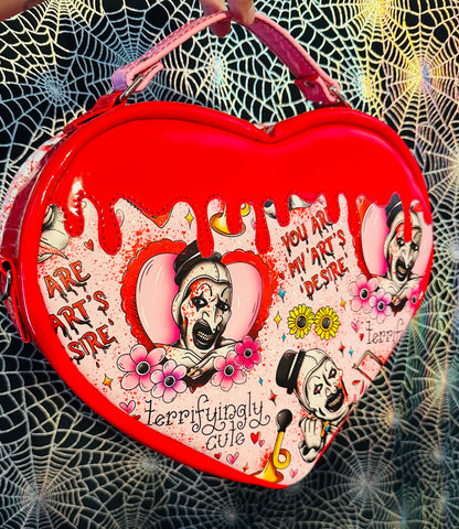 Terrifyingly Cute Heart Bag