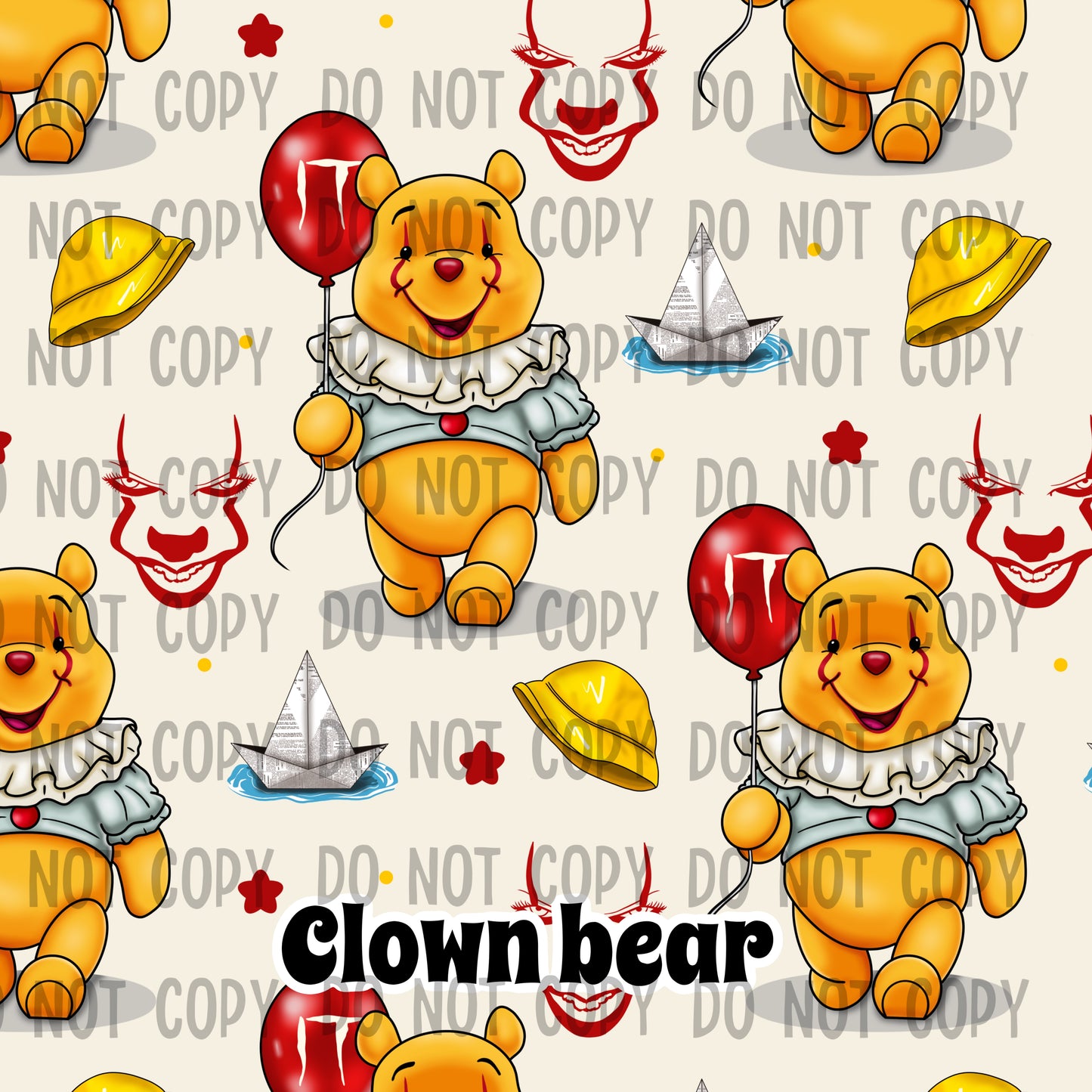 Clown bear