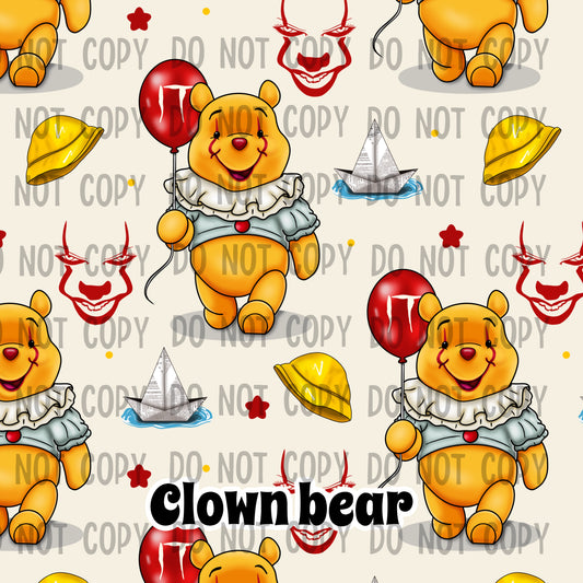 Clown bear