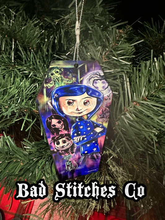 Button eyes Ornament