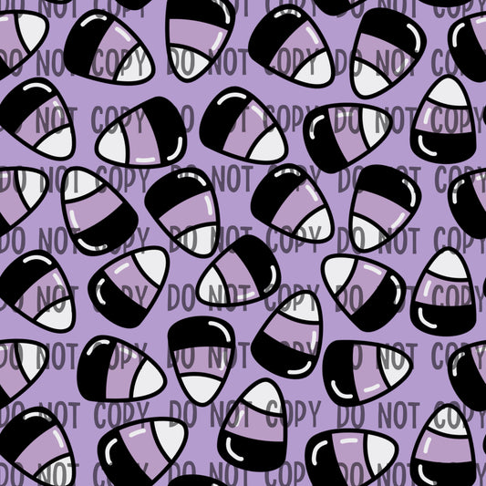 Purple candy corn