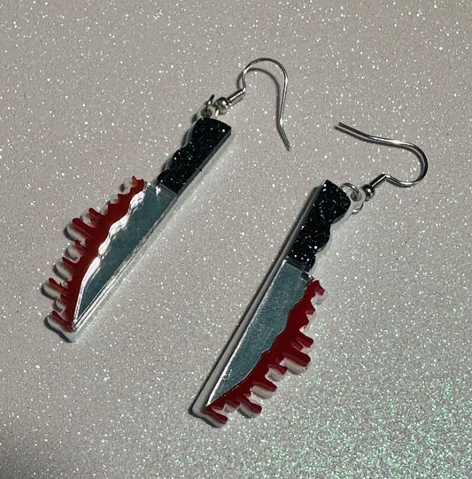 Bloody knife