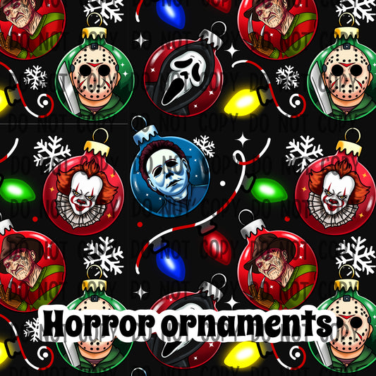 Horror ornaments