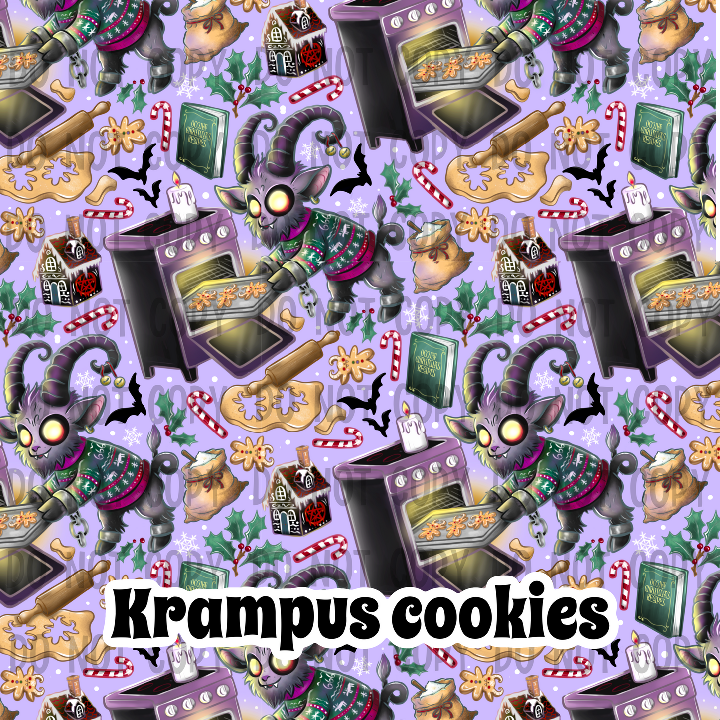 Krampus cookies