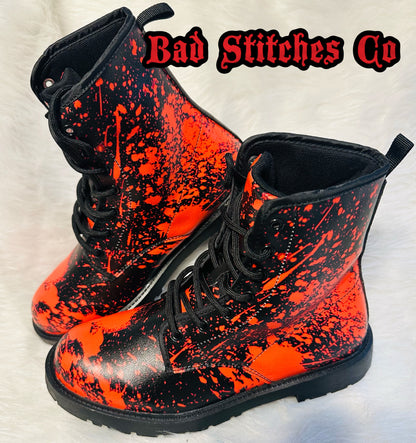 Ghoulish splatter Boots