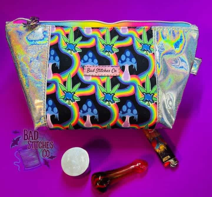 Custom mini stash bag