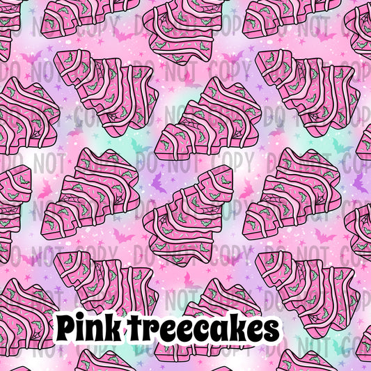 Pastel tree cakes