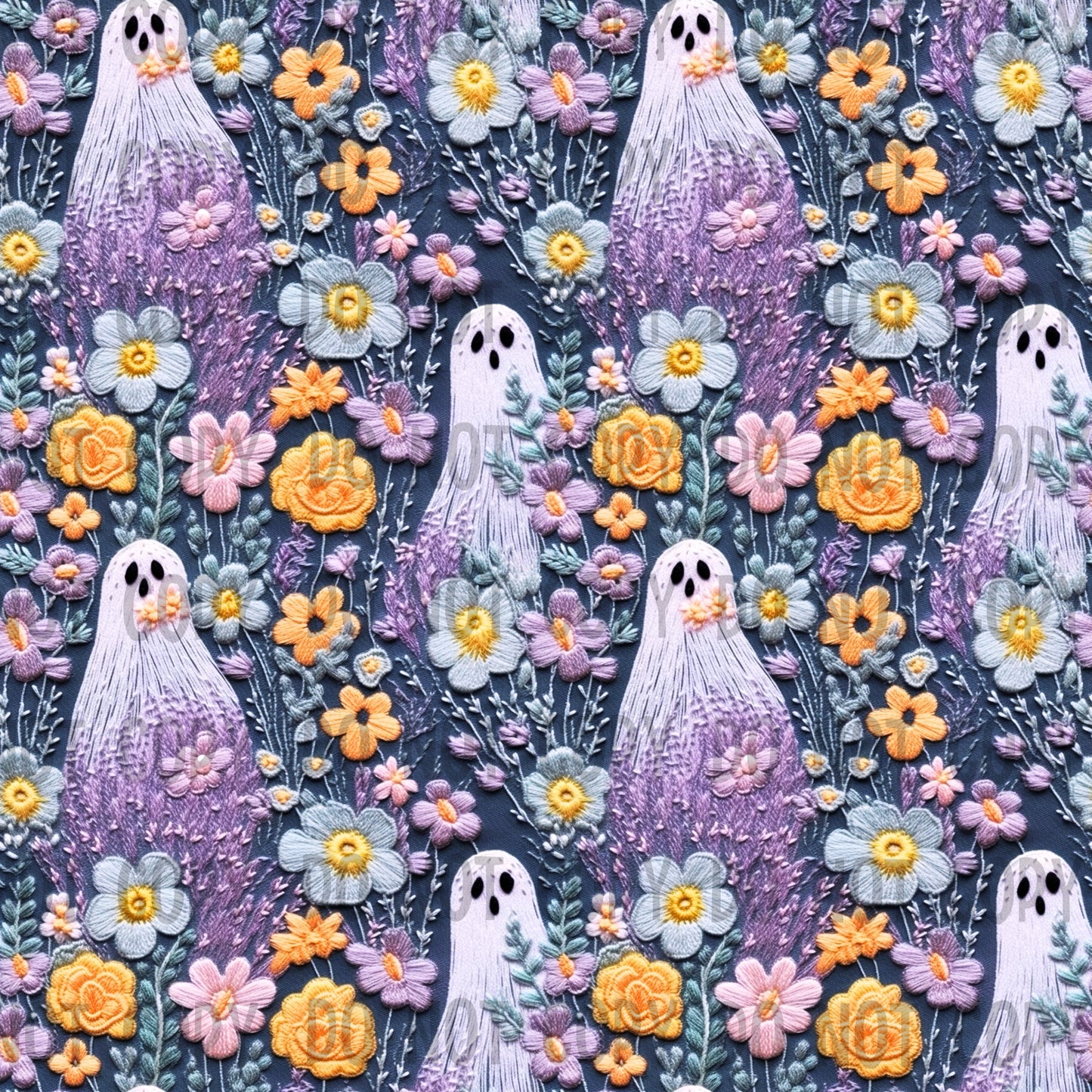 Ghostie embroidery