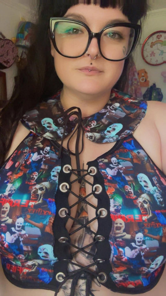 Terrifier Tie Top