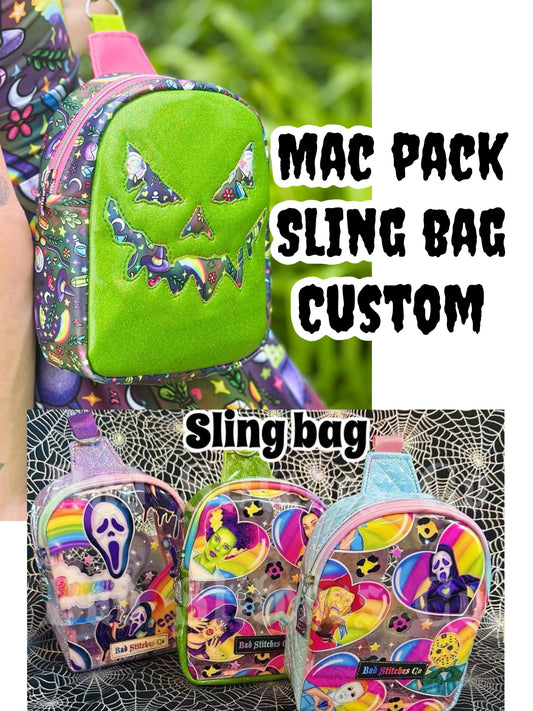 Custom mini sling bag