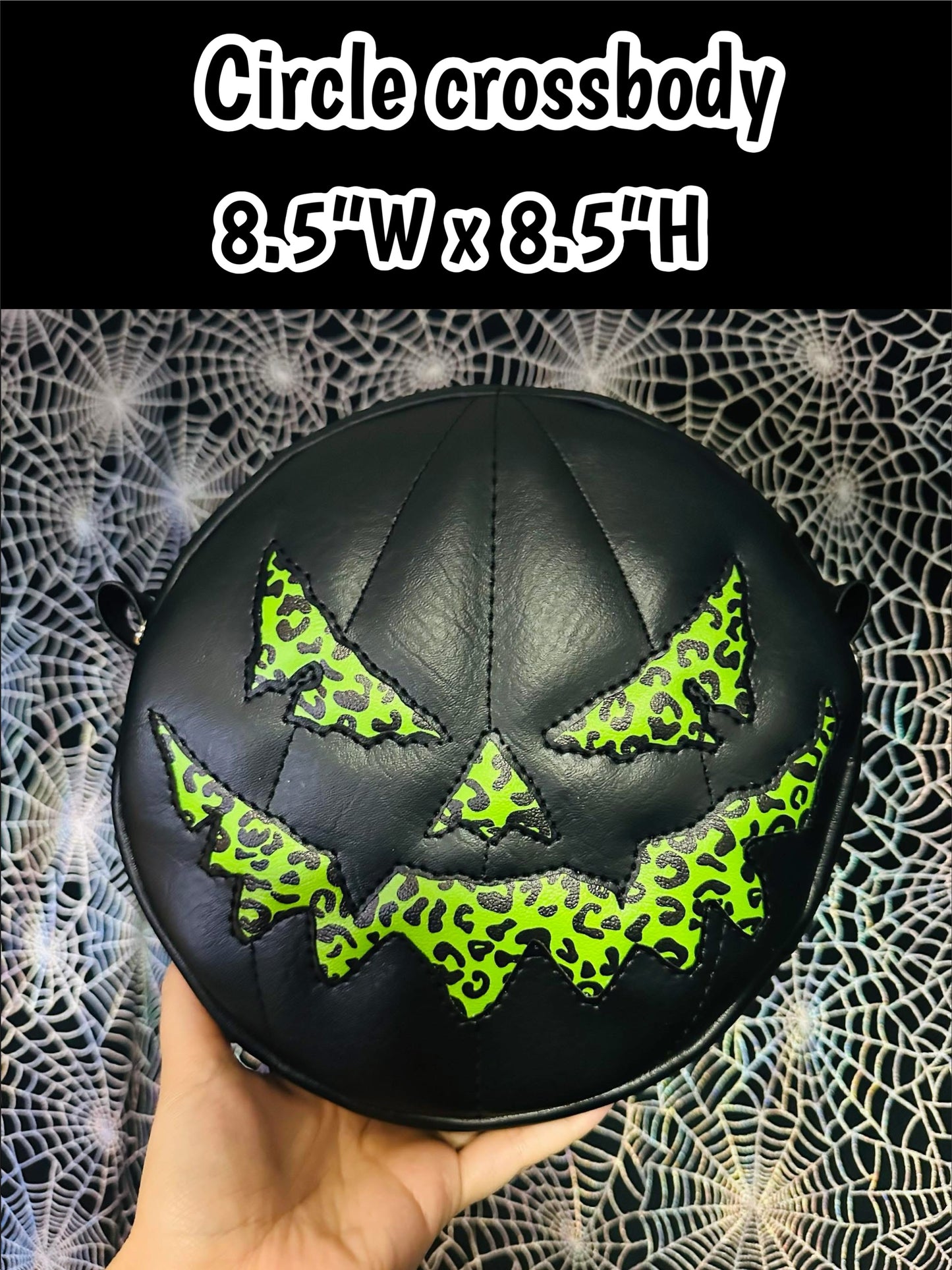 Circle crossbody bag custom