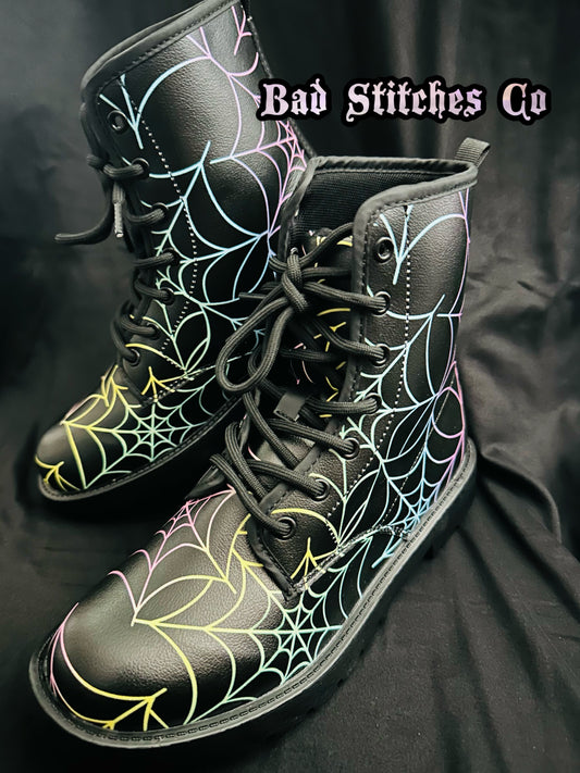Ghoulish Web Boots