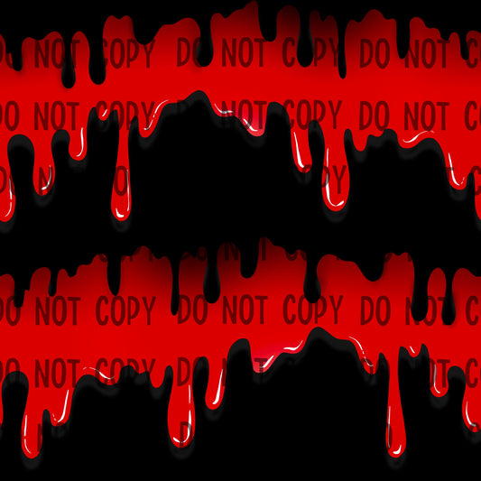 Red blood drip