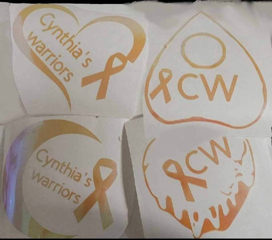 CW Merch Decals