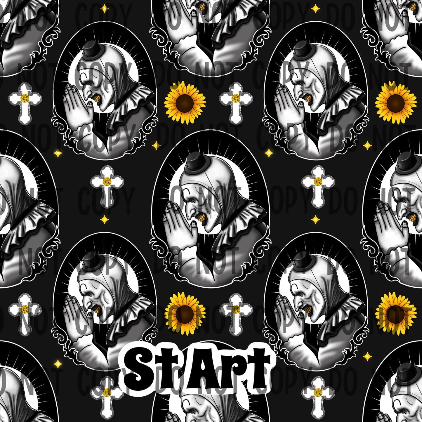 Saint art mesh /black mesh