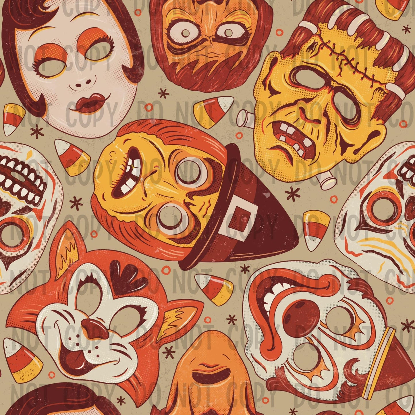 Vintage masks