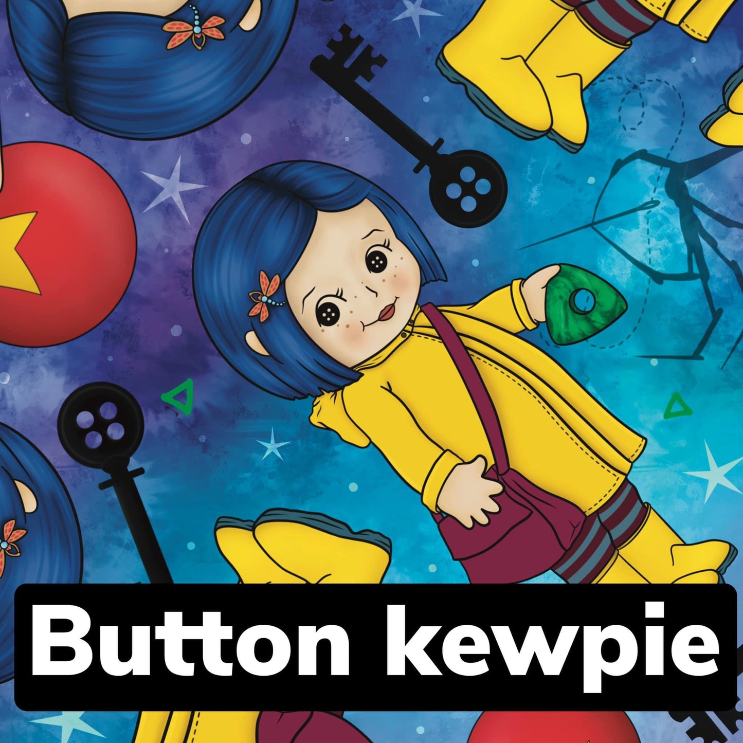 Button kewpie