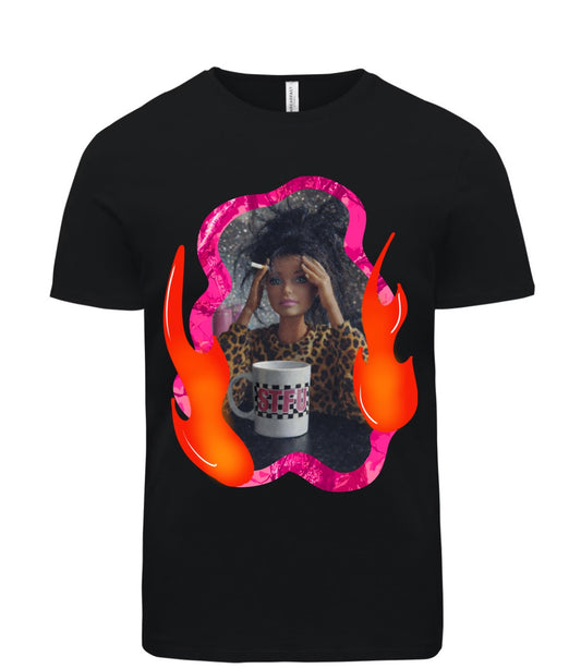 Burn out Barbie tee