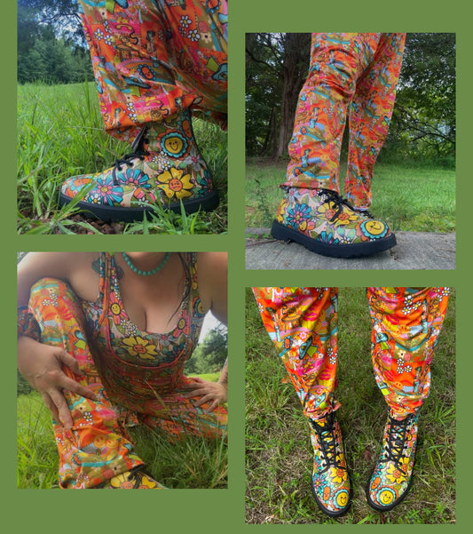 Vintage garden boots