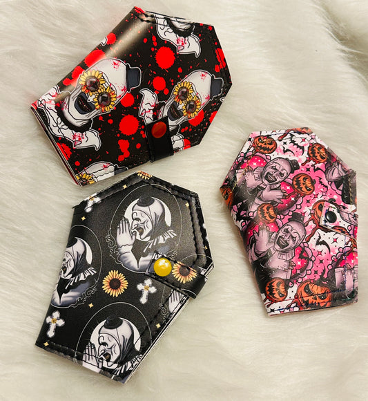 Art coffin wallet