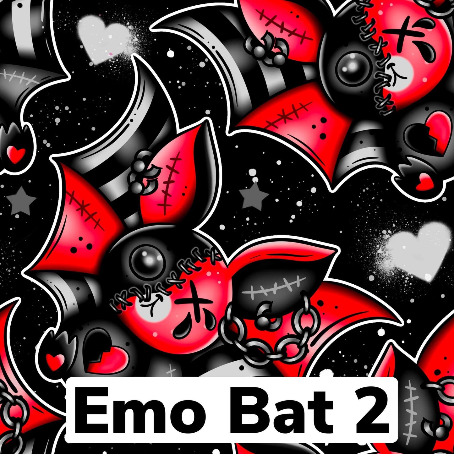 Emo bats red