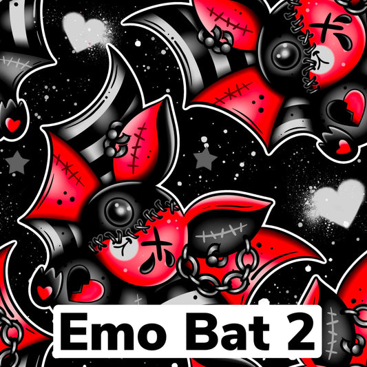 Emo bats red