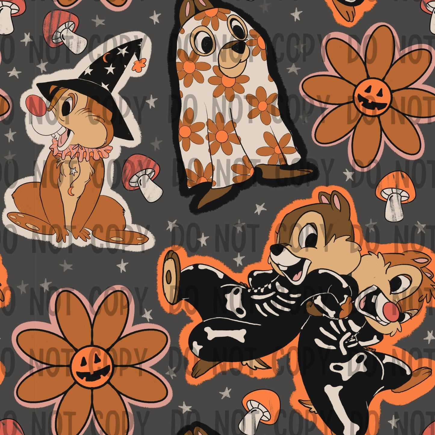 Halloween chipmunks