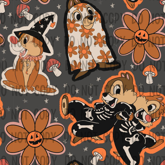Halloween chipmunks