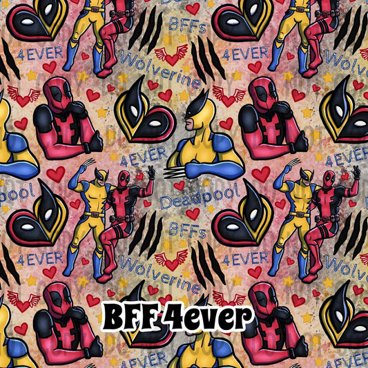 BFF forever cotton woven
