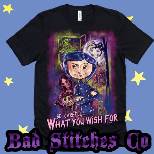 Button Eyes tee