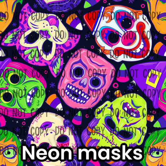 Neon masks