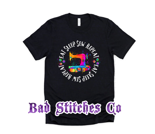 Sew Repeat Tee