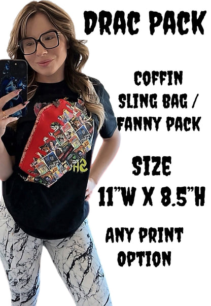 Fanny pack/Sling bag coffin bag
